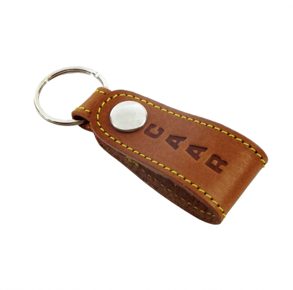 Leather key ring