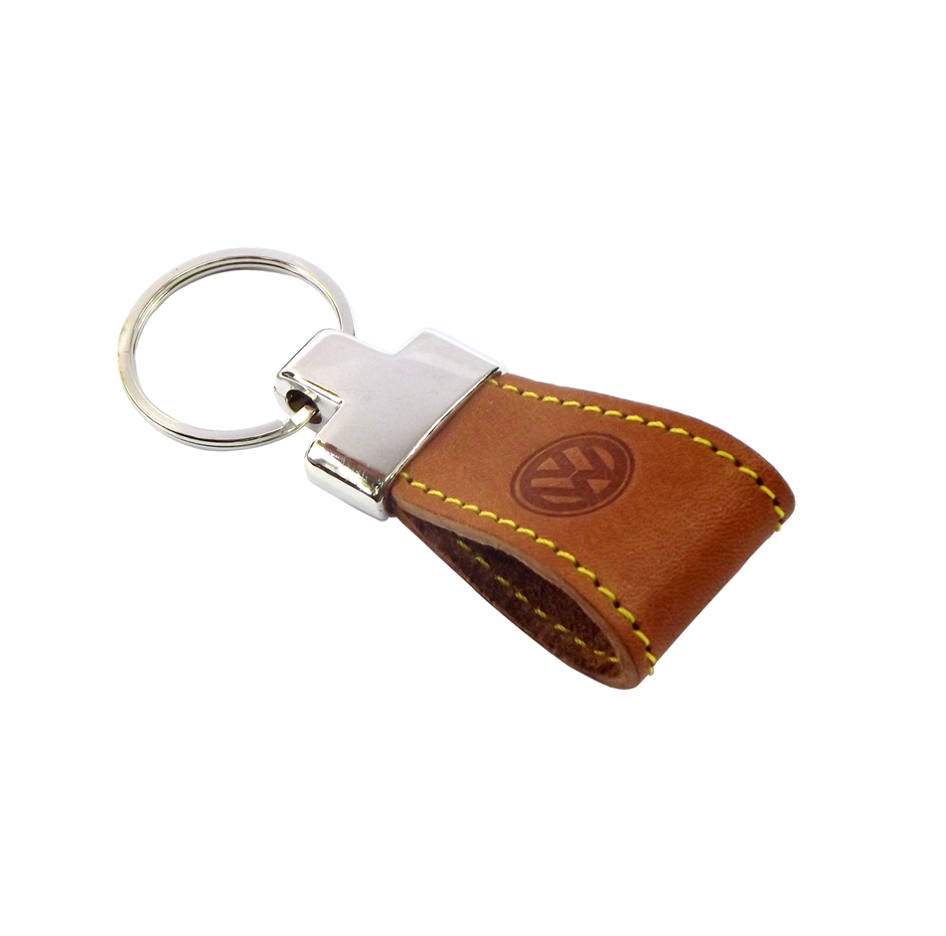 Leather key ring